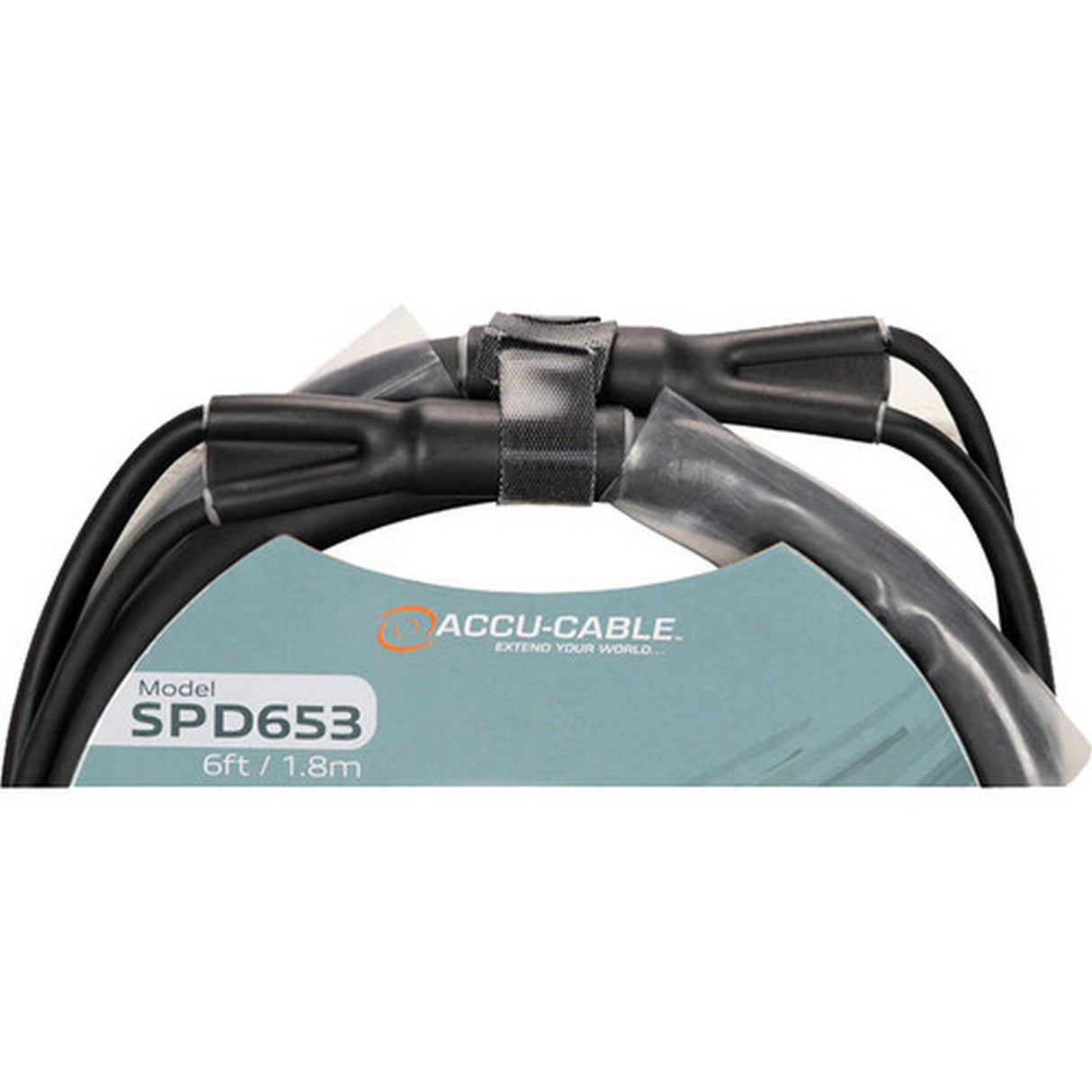 ADJ Accu-Cable SPD Series IP65 5-Pin DMX & Power Combo Cable