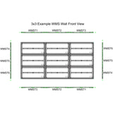 ADJ WMST1 Trim Section #1, Top Left or Bottom Right