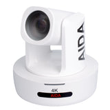 AIDA PTZ4K-NDI-X30W NDI|HX 4K NDI/IP/HDMI 30X Zoom PTZ Camera, White