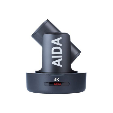 AIDA PTZ4K-NDI-X12 Broadcast/Conference NDI HX 4K NDI 12x Zoom PTZ Camera, Black