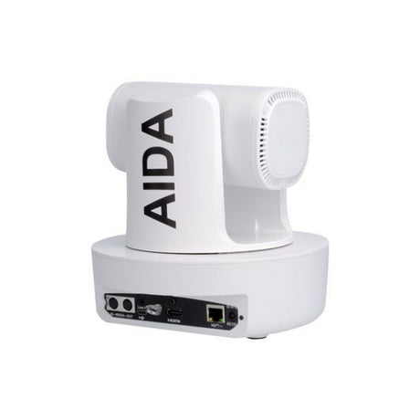 AIDA PTZ4K-NDI-X12 Broadcast/Conference NDI HX 4K NDI 12x Zoom PTZ Camera, White