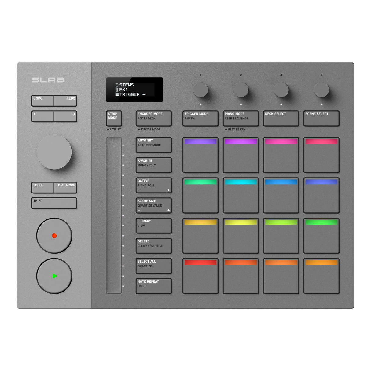 AlphaTheta SLAB MIDI Controller for Serato Studio