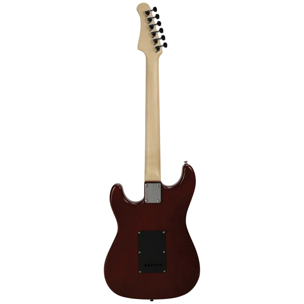 Amati Guitars 20STHG Double Cutaway/Humbucker-Solid Poplar 6-String Electric Guitar (Gloss Cherry Sunburst Finish)