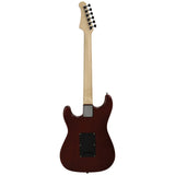 Amati Guitars 20STHG Double Cutaway/Humbucker-Solid Poplar 6-String Electric Guitar (Gloss Cherry Sunburst Finish)