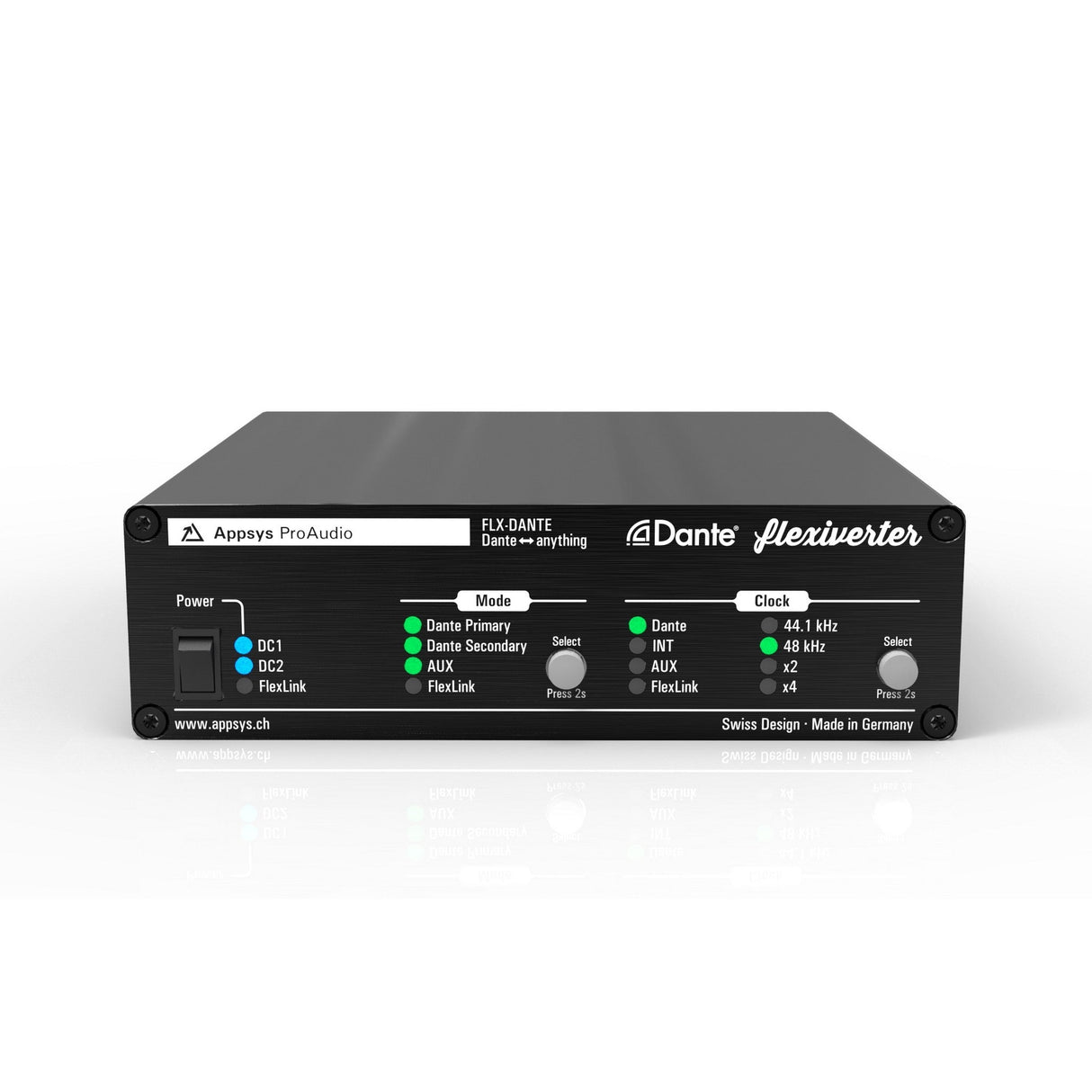 Appsys Flexiverter Dante 64 x 64 Channel Format Converter