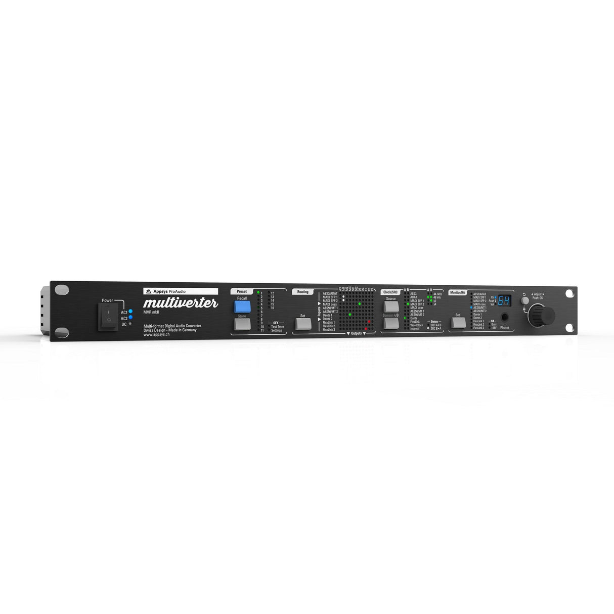 Appsys Multiverter MVR-64 mkII 64 x 64 Channel Digital Multi-Format Converter