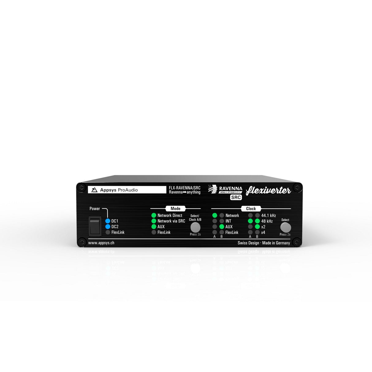Appsys ProAudio Flexiverter FLX-RAVENNA/SRC RAVENNA Converter with SRC