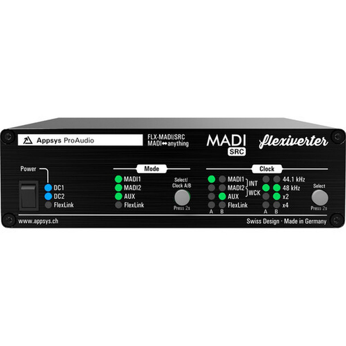 Appsys ProAudio Flexiverter FLX-MADI/SRC-COAX MADI Converter with SRC