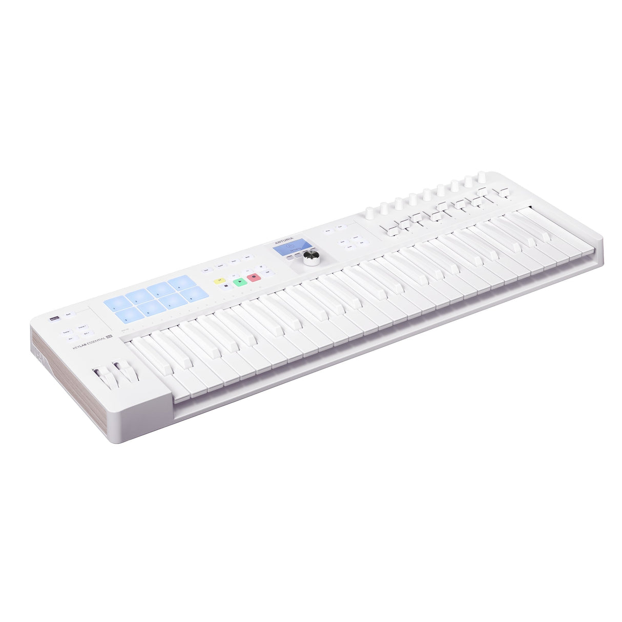 Arturia KeyLab Essential 49 mk3 49-Note MIDI Keyboard Controller, Alpine White