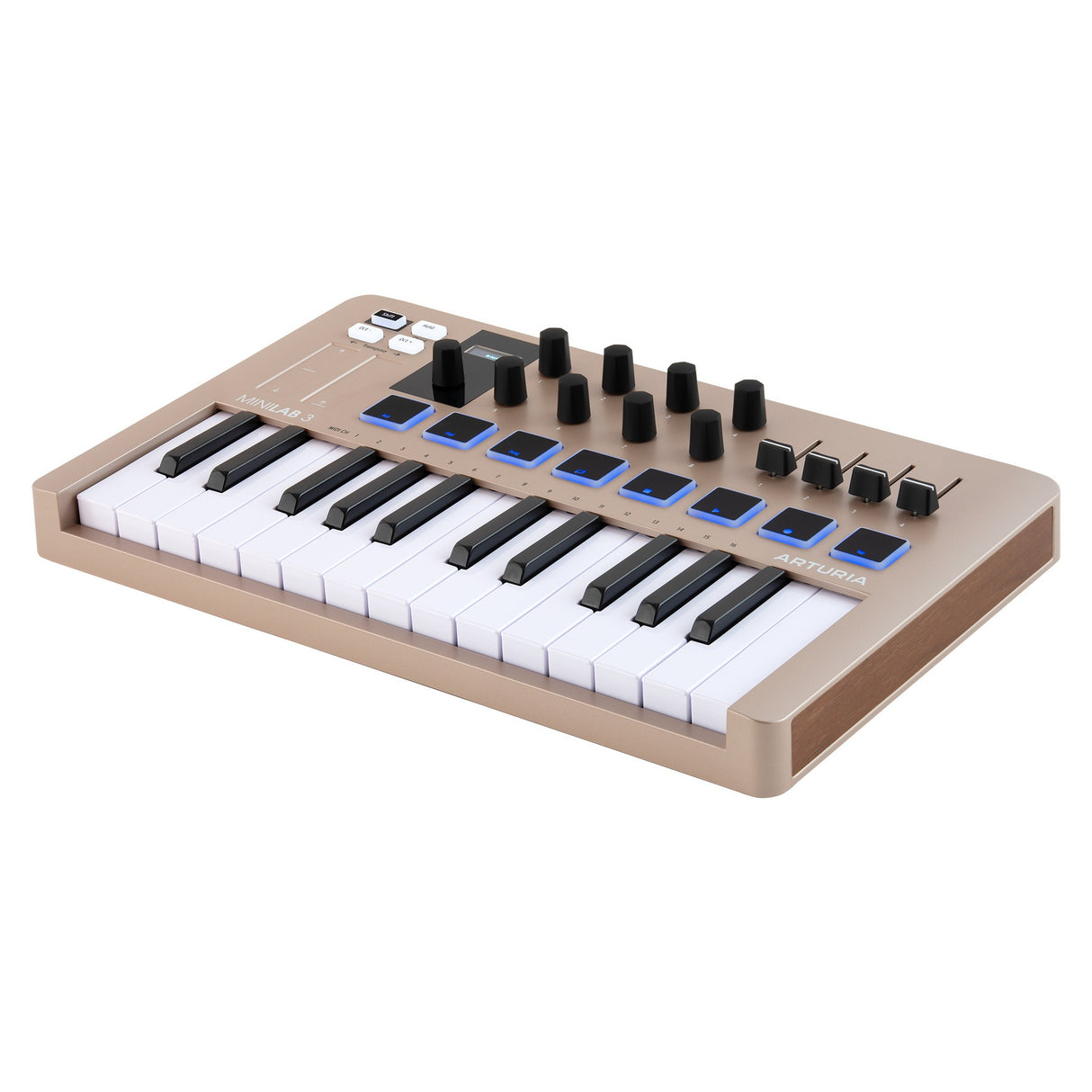 Arturia MiniLab 3 25-Note Compact MIDI Keyboard and Pad Controller