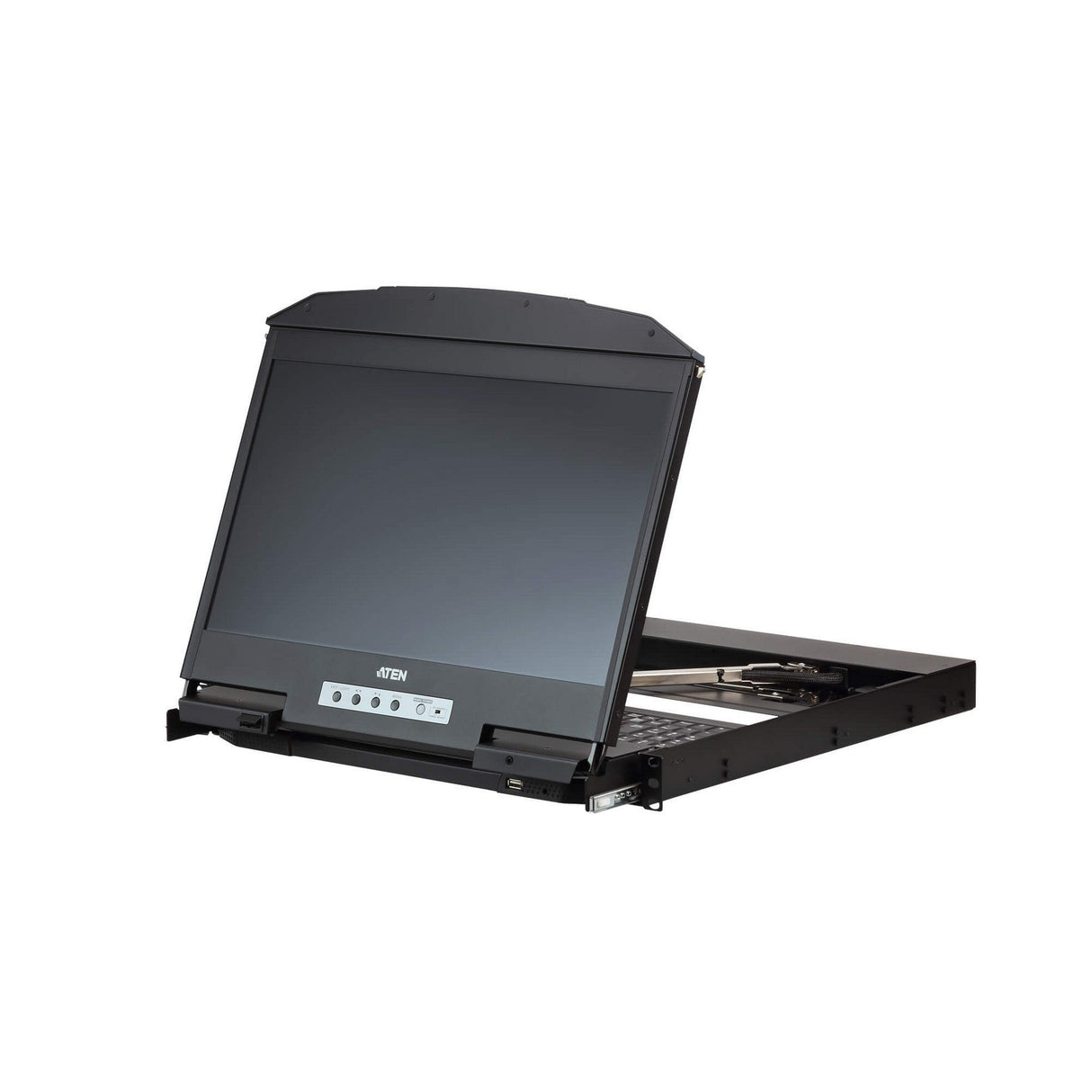 ATEN CL3800NW Ultra Short Depth Dual Rail WideScreen LCD Console