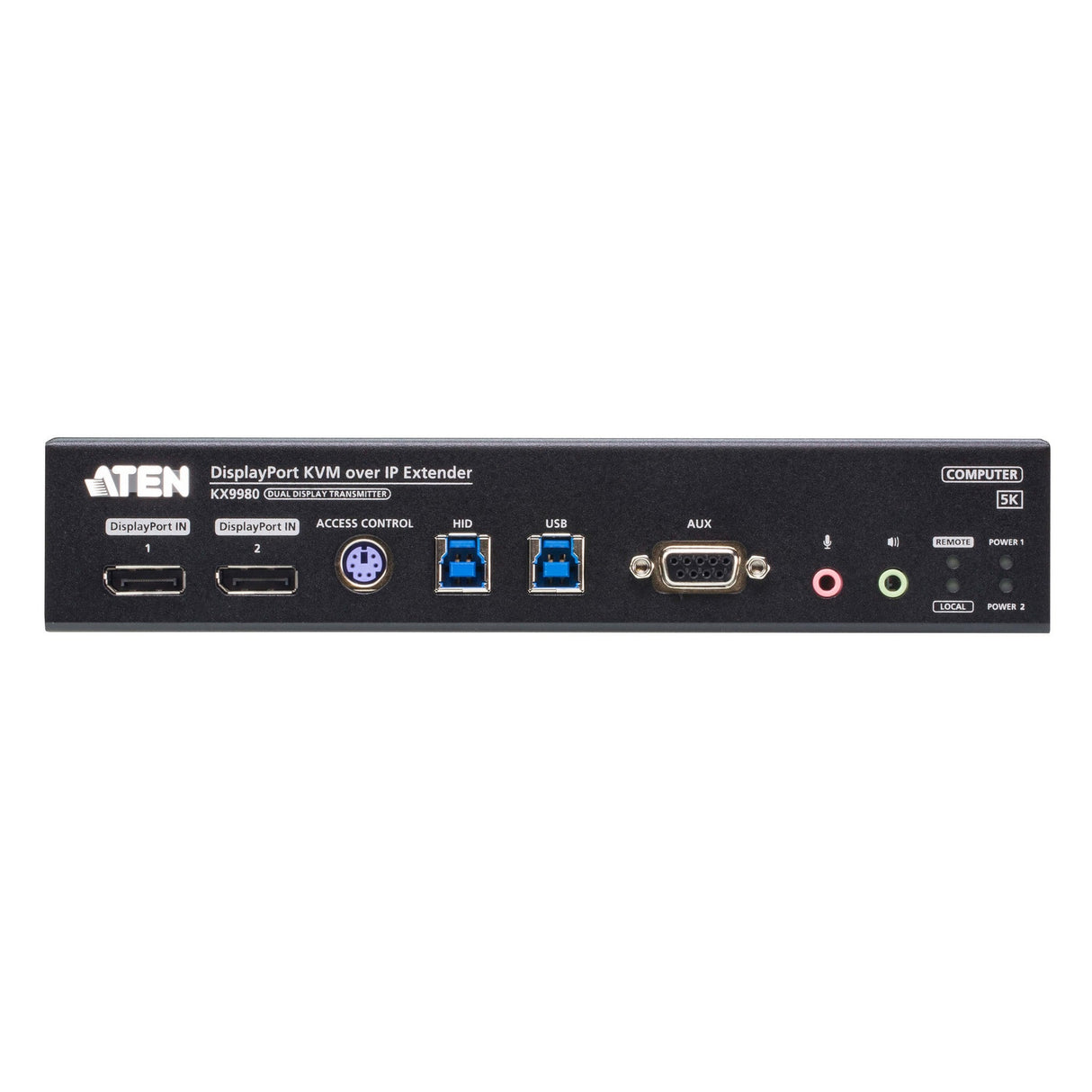 ATEN KX9980T 5K DisplayPort Dual Display KVM over IP, Transmitter