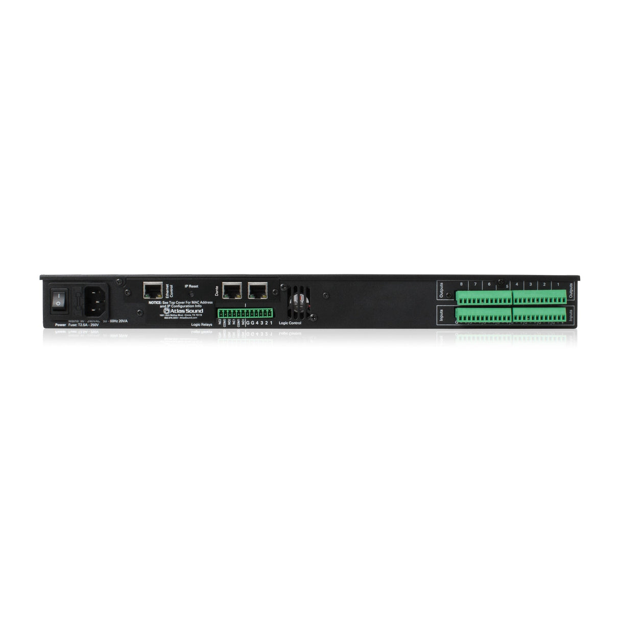 AtlasIED 8x8 I/O Breakout Boxes for BlueBridge DSP Systems
