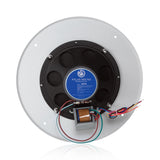AtlasIED GD87 Series 8-Inch Coaxial In-Ceiling Speaker with Transformer, Baffle and Hardware Kit Option Available