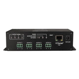 AtlasIED 1544AIO‑D 4×4 Audio I/O Module with PoE and Dante
