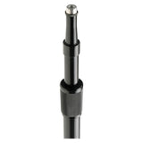 AtlasIED MS20E Heavy‑Duty Microphone Stand with Air Suspension, Ebony
