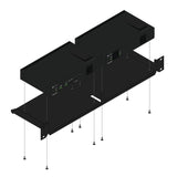 Atlona AT-OMNI-1XX-RACK-1RU Rack Mount Shelf for OmniStream