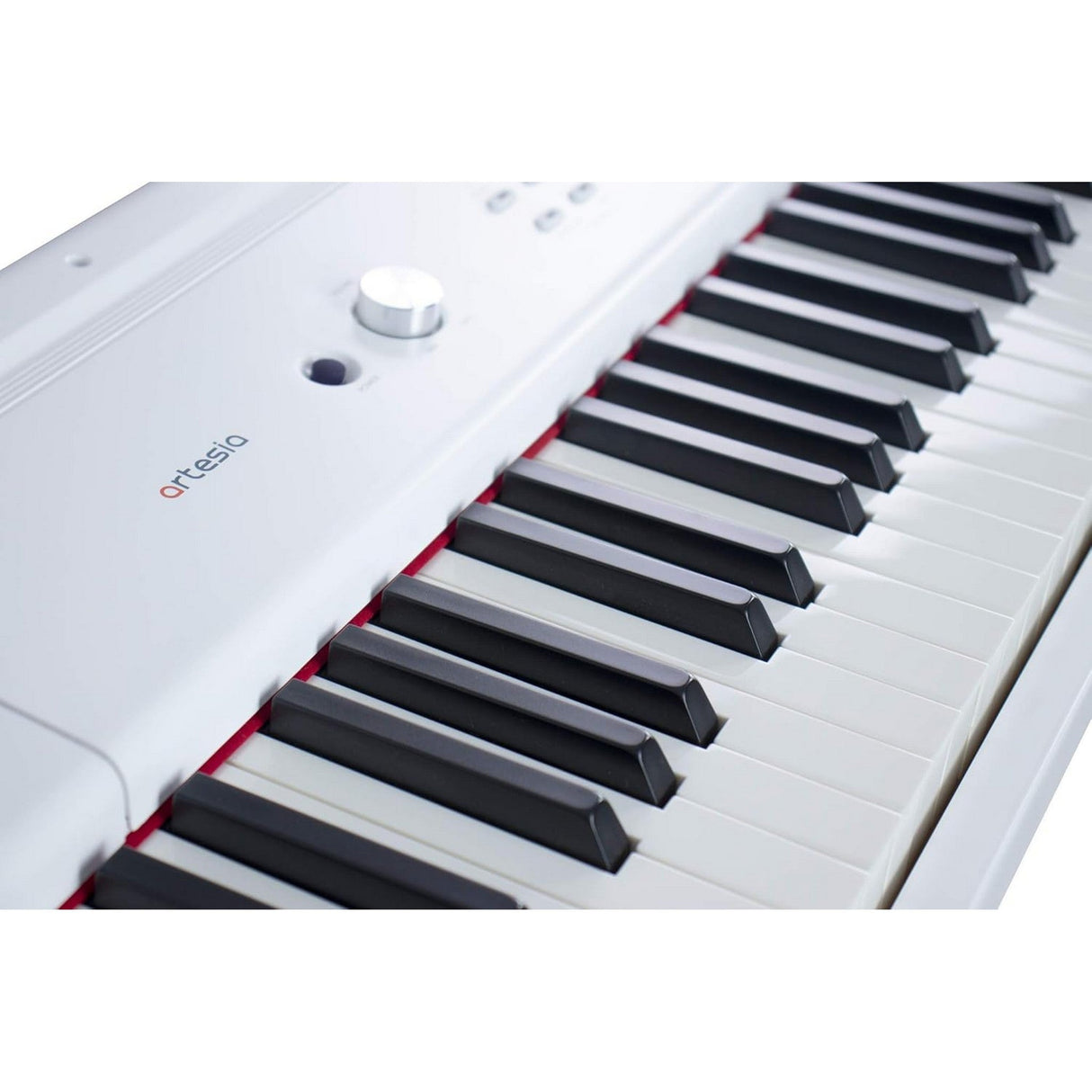Artesia PA-88 H 88-Hammer Action Piano, White