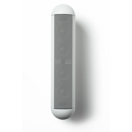 Audica MICROline Wall-Mount Column Speaker, White
