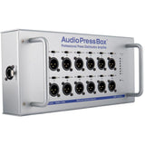 AudioPressBox APB-112-SB-D Portable Active Professional 1-Channel Dante Pressbox