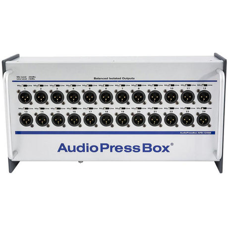 AudioPressBox APB-124 SB Active Portable Pressbox