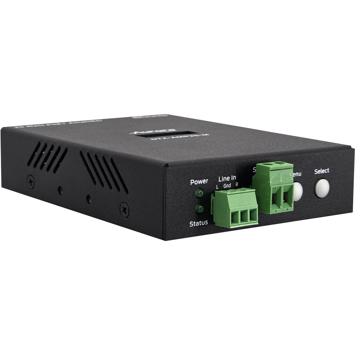 Aurora DTX-AMP25-M Dante 25 Watt PoE+ Amplifier