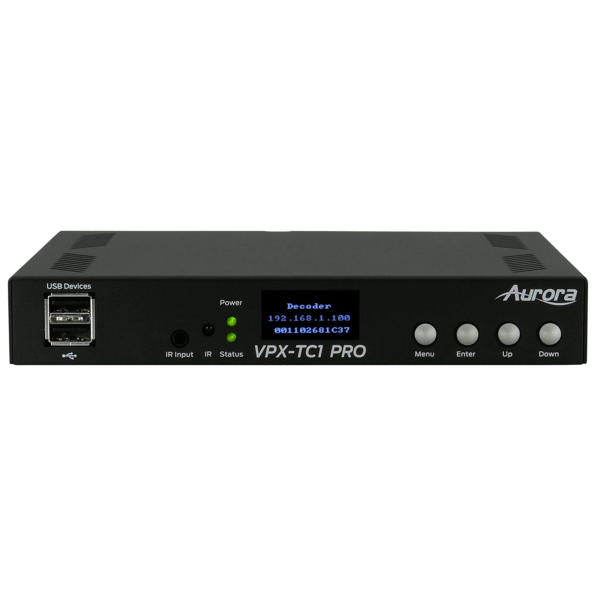 Aurora VPX-TC1-Pro 4K60 1Gbps AV over IP Transceiver
