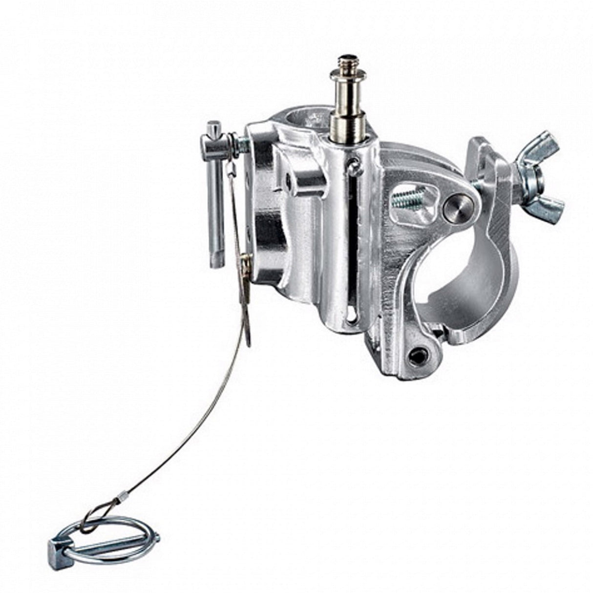 Avenger C345-1 Barrel Clamp Silver with Wingnut 42-52mm