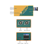 AVMATRIX FE1121-12G Fiber Optic Extender, 12G-SDI