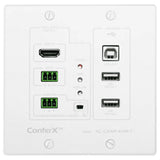 AVPro Edge AC-CXWP-KVM-KIT Bi-Directional HDMI USB Wall Plate Kit