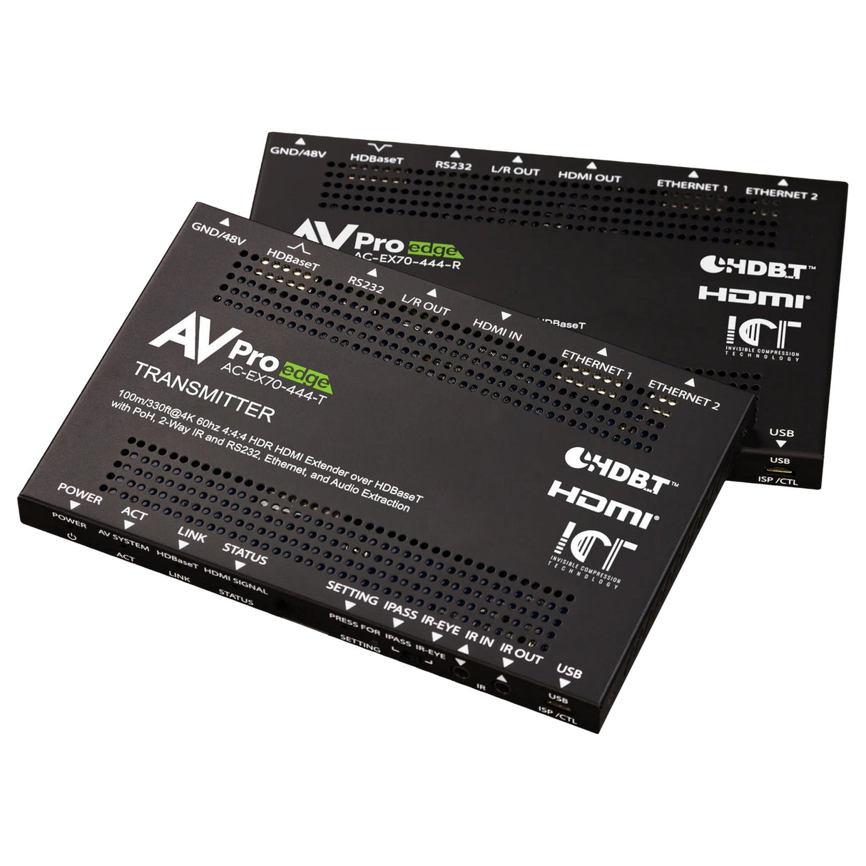 AVPro Edge AC-EX70-444-KIT 70M 18Gbps HDBaseT Extender Kit