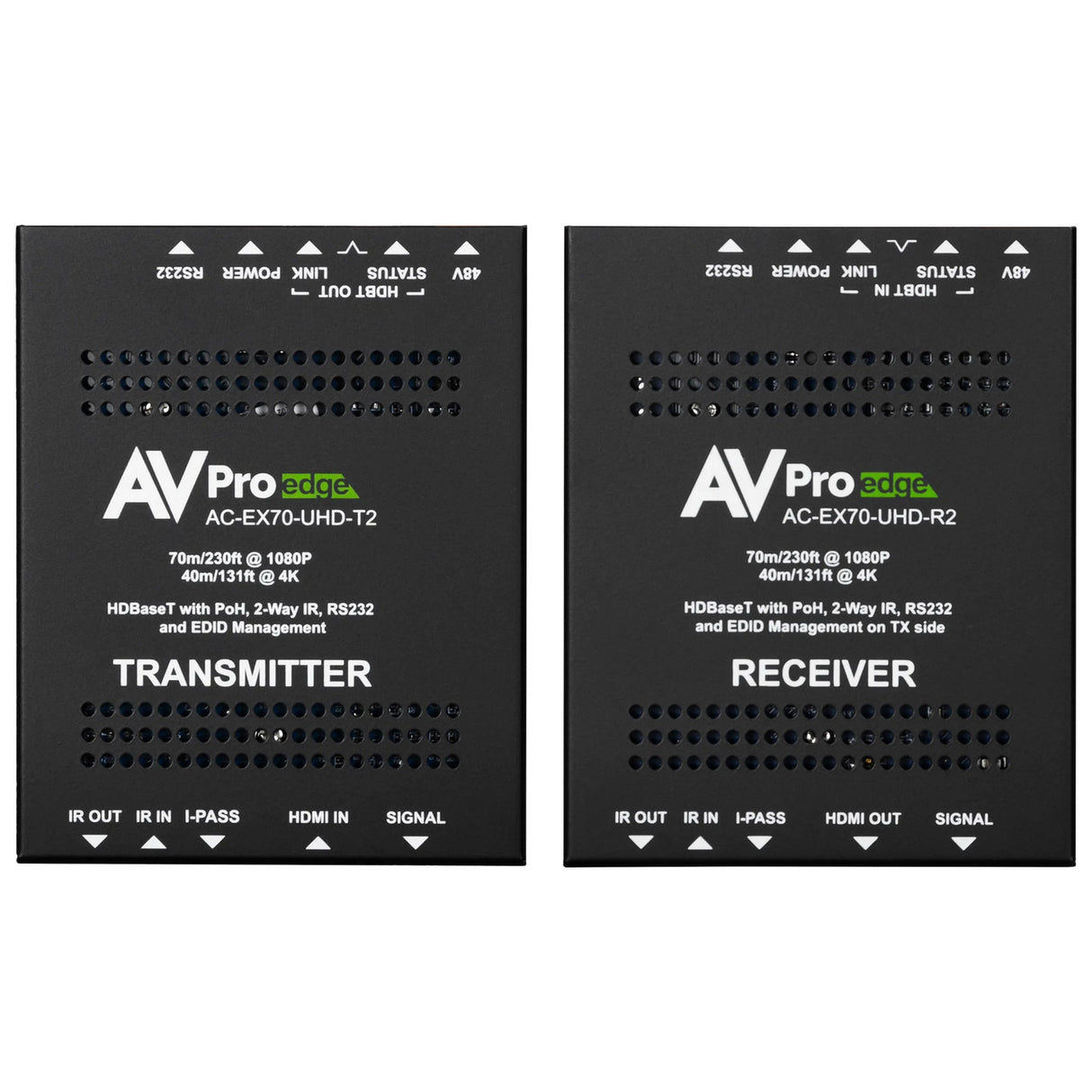 AVPro Edge AC-EX70-UHD-KIT 70M 10Gbps HDBaseT Extender Kit