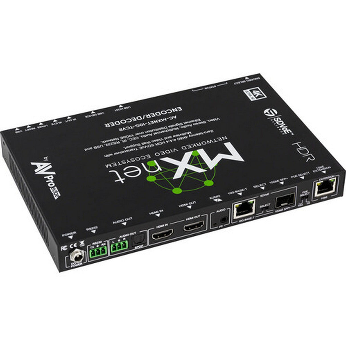 AVPro Edge AC-MXNET-10G-TCVR-TAA 10G SDVoE Transceiver