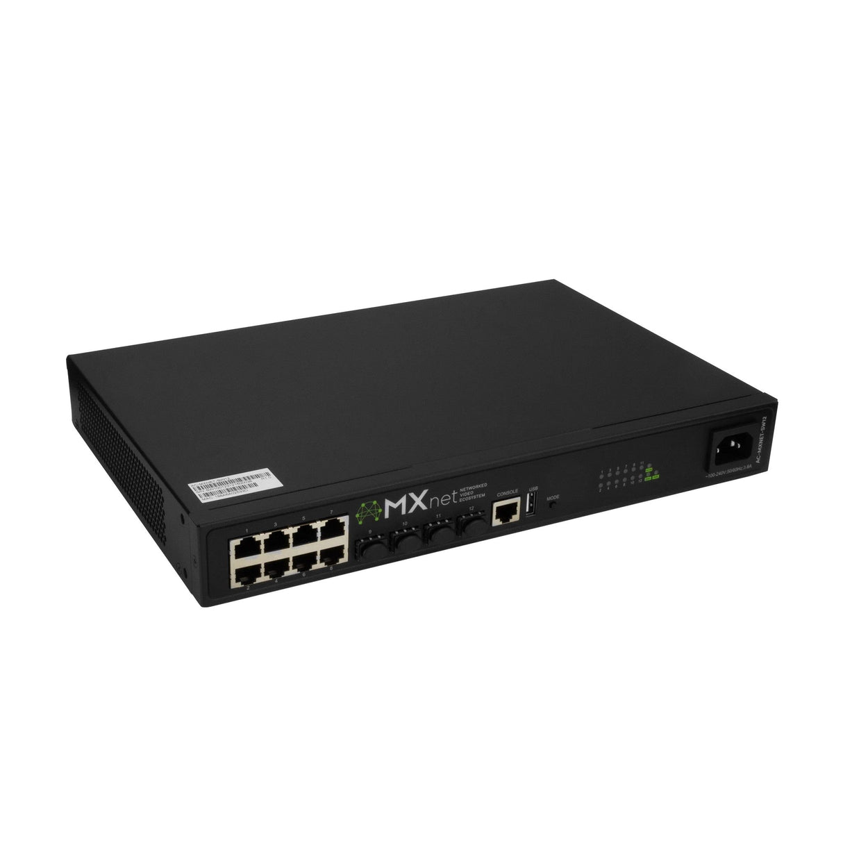 AVPro Edge AC-MXNET-SW8P 12-Port Managed PoE Plus Network Switch