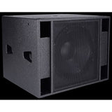 BASSBOSS SSP118-MK3 2500W Single 18-Inch Powered Vented Direct-Radiating Subwoofer