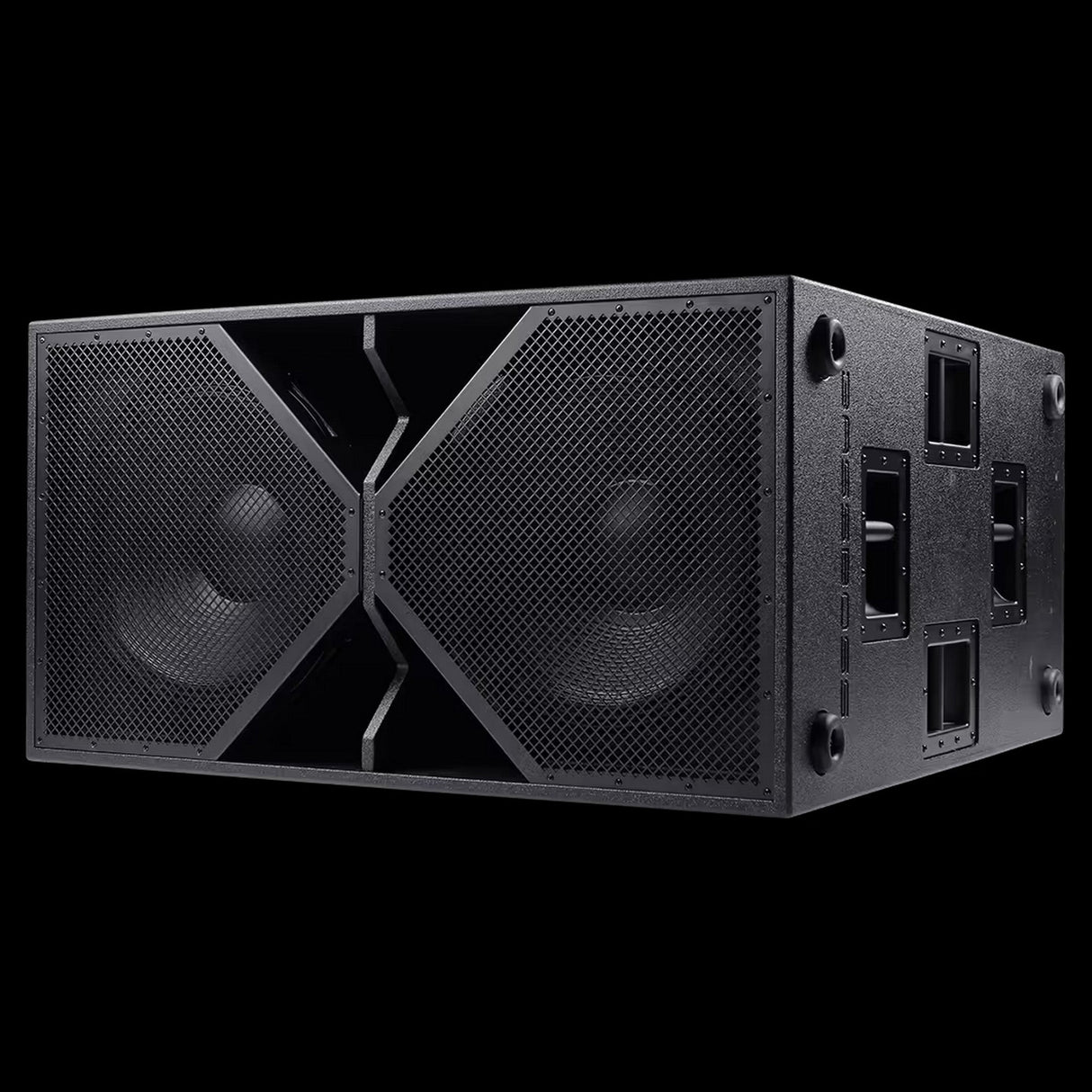 BASSBOSS ZV28-MK3 5000W Dual 18-Inch Vented Direct-Radiating Extended-Depth Powered Subwoofer