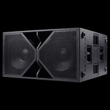 BASSBOSS ZV28-MK3 5000W Dual 18-Inch Vented Direct-Radiating Extended-Depth Powered Subwoofer