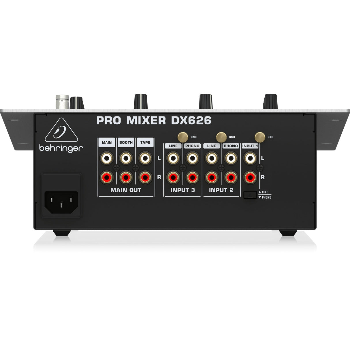 Behringer DX626 3-Channel DJ Mixer with BPM Counter