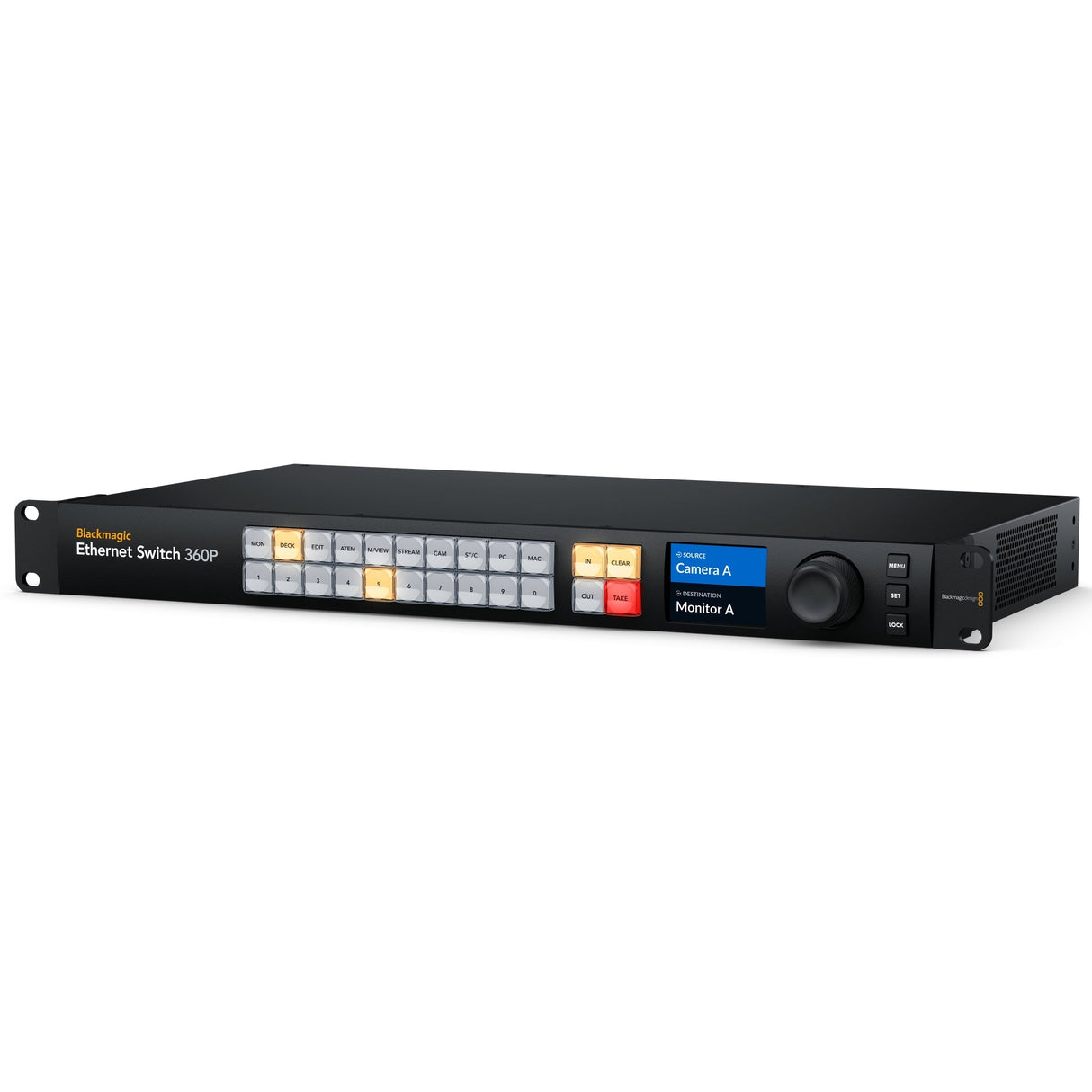 Blackmagic Design Ethernet Switch 360P with 16 10G/2 100G Ports