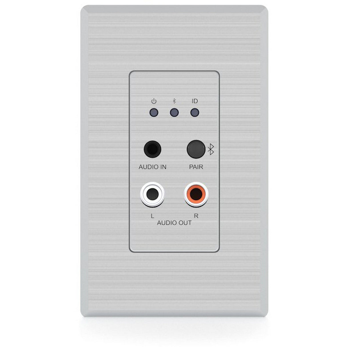 Blustream DA11ABL-WP Dante 2+2 Bluetooth Wall Plate, Single Gang