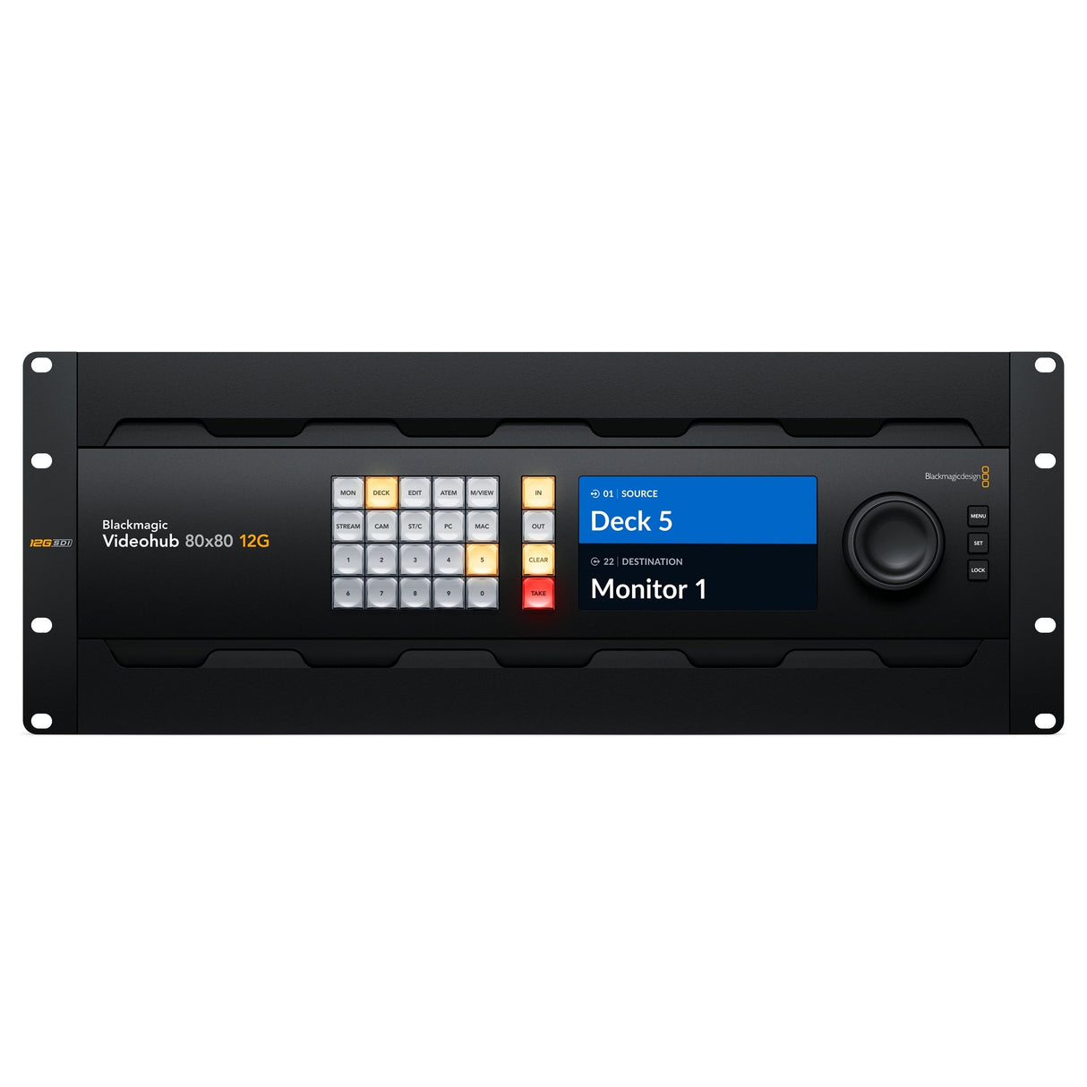 Blackmagic Design Videohub 80 x 80 12G Zero Latency Video Router