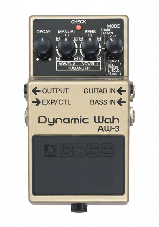 BOSS AW-3 Dynamic Wah Guitar & Bass Effects Pedal