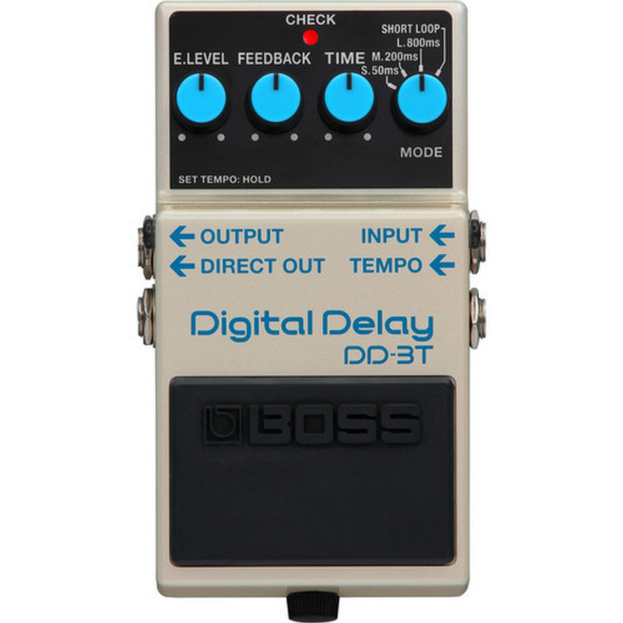BOSS DD-3T Digital Delay Pedal with Tap Tempo
