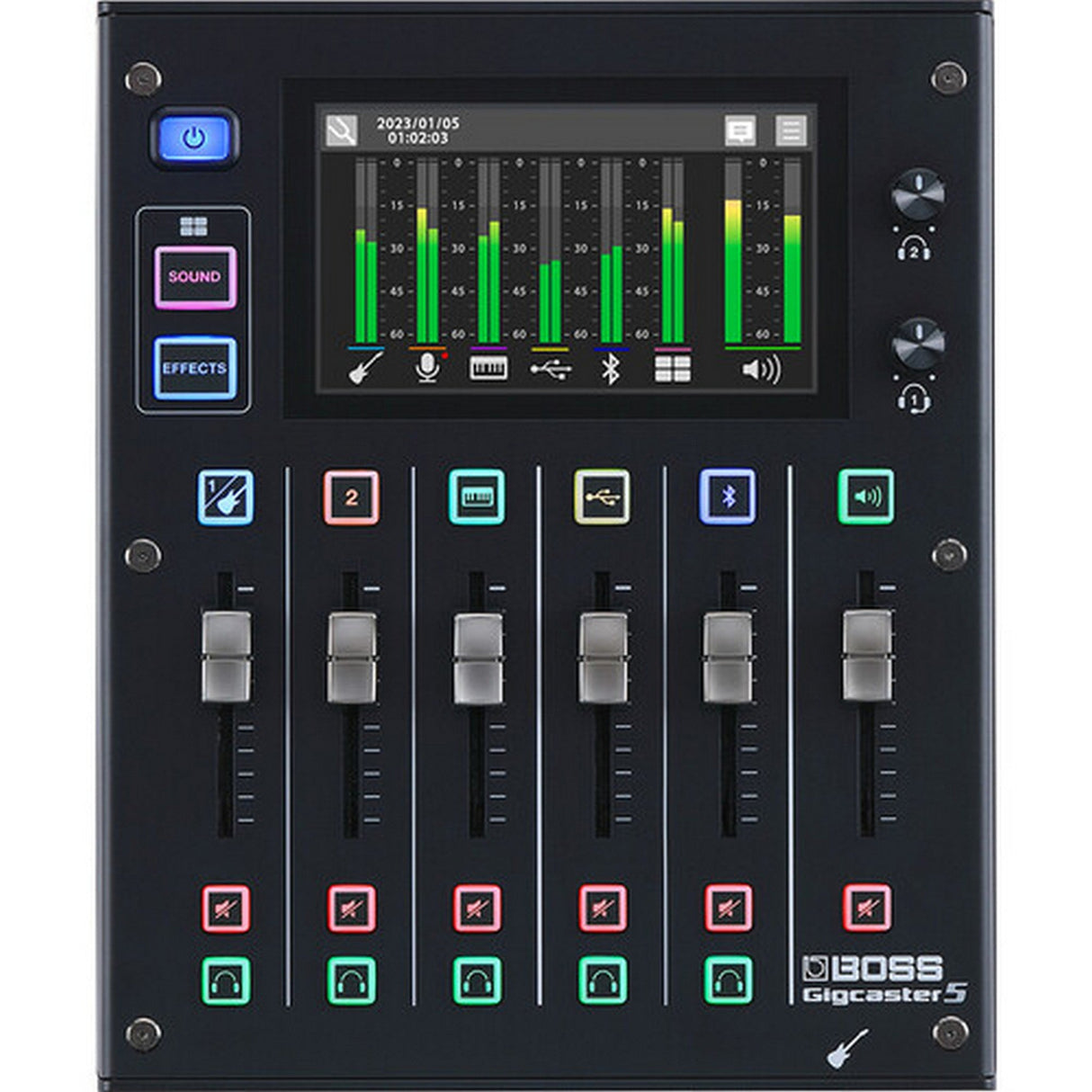 BOSS GCS-5 Gigcaster 5 Audio Streaming Mixer