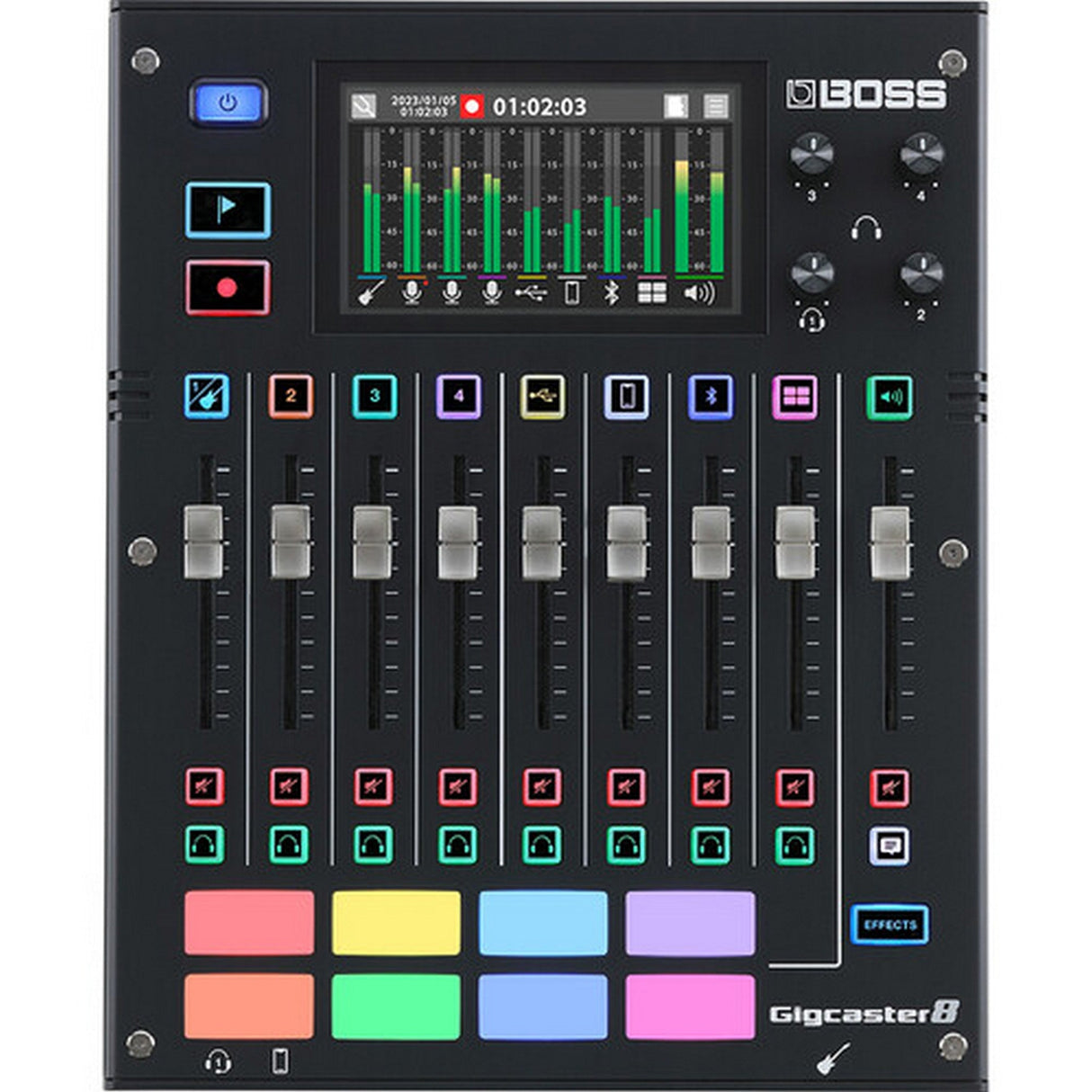 BOSS GCS-8 Gigcaster 8 Audio Streaming Mixer