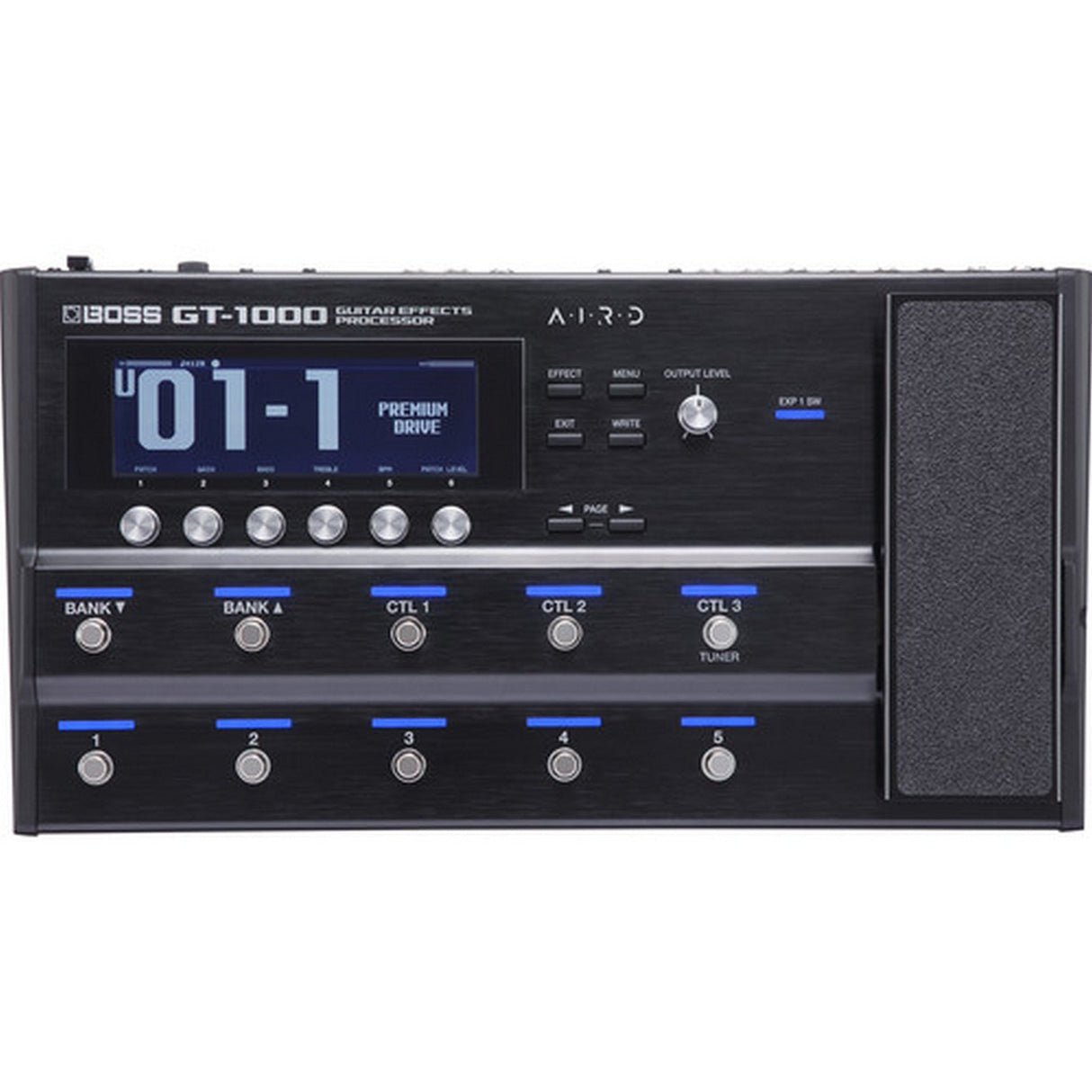 BOSS GT-1000 Guitar Effects Processor with AIRD and Bluetooth
