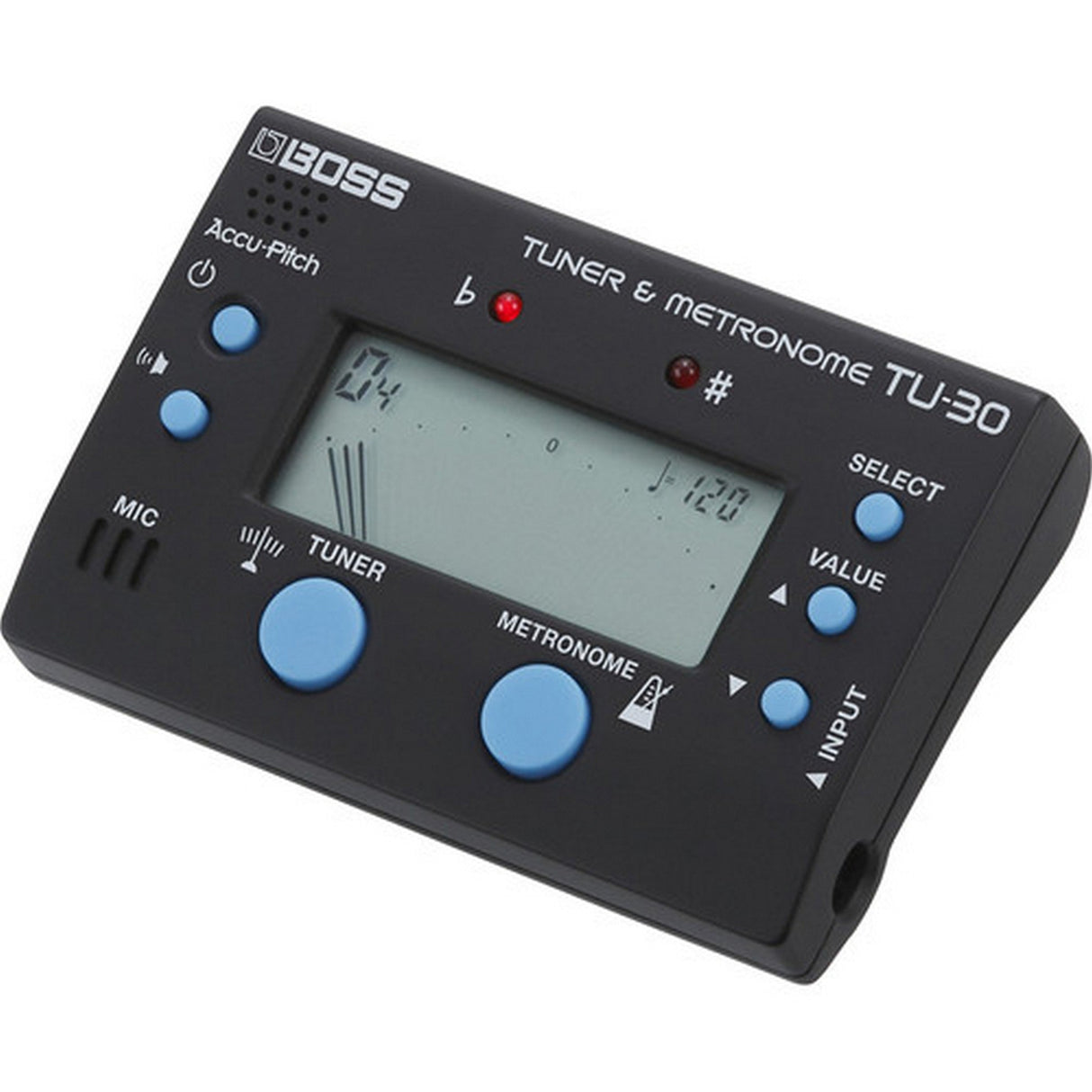 BOSS TU-30 Chromatic Tuner & Metronome