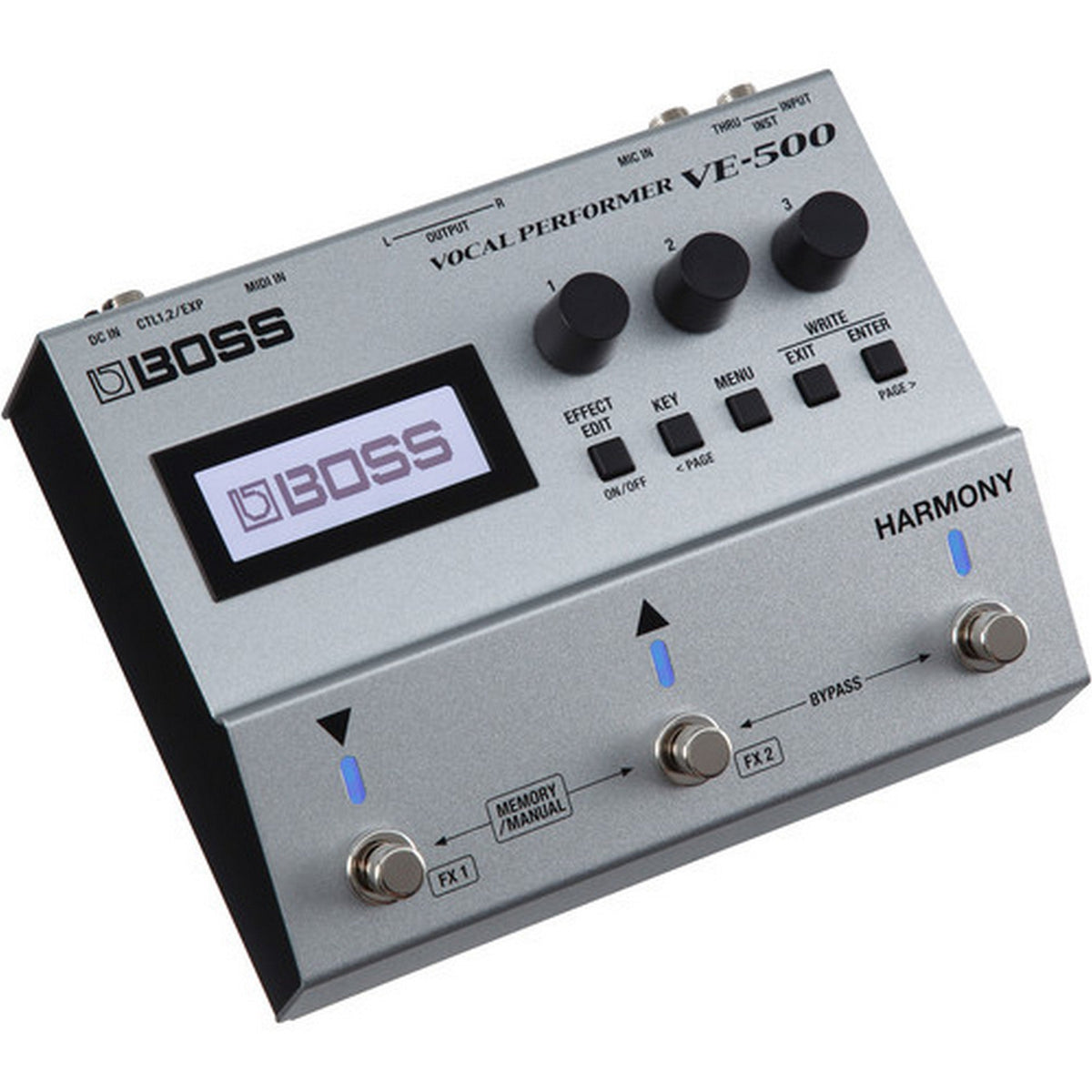 BOSS VE-500 Vocal Performer Harmony and Vocal Effects Processor