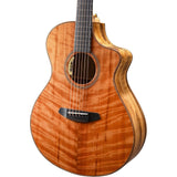 Breedlove Exhibition Concert Acoustic Electric Guitar, Myrtlewood Finish