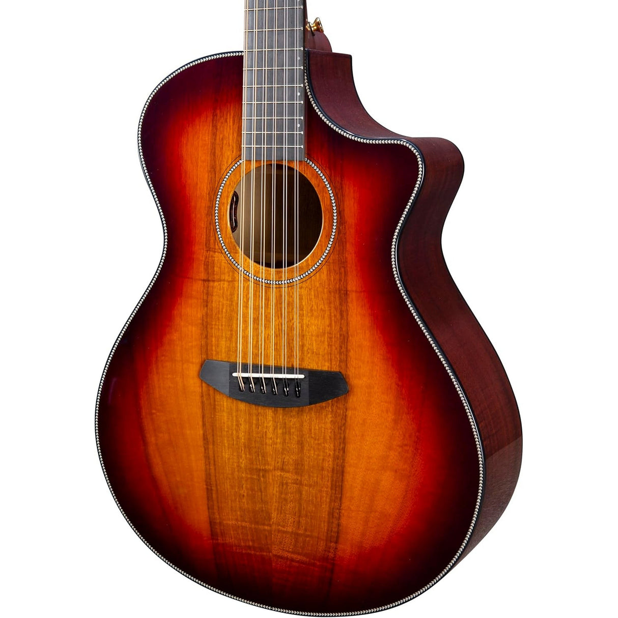 Breedlove Oregon Dreadnought Concerto CE 12-String Acoustic Electric Guitar, Old Fashioned Burst Finish